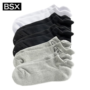 Special offer s installed BSX kill Giordano BSX24 men's five colourful end of Terry skid boat socks 240,518