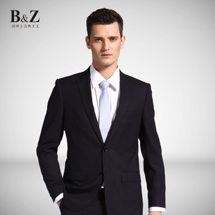  报喜鸟BZ男装正品 秋装新款套西 韩版修身西服 商务正装西服套装