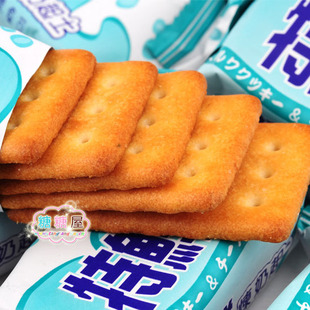  台湾进口特产食品特鲜炼奶起士饼干 香酥可口小零食600(630)g年货