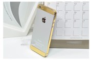 苹果5S iPhone5金色边框膜侧边贴 手机贴纸 保护贴膜 拉丝边软膜