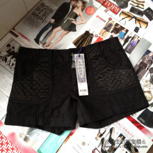 ♠公主的百宝箱♠ebase衣本色純棉短裤 黑 专柜正品 4折代售