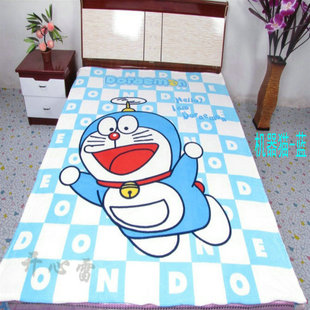  开心雷卡通珊瑚绒毯子加厚毯学生宿舍毛毯床单单人毛巾被儿童包邮