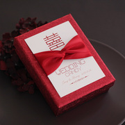 喜糖盒子伴手礼盒创意，中式婚礼费列罗喜糖盒，6粒婚庆用品大号礼盒