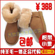 ���޴��� 2011������Ʒ5815��Ƥëһ��UGGѩ��ѥ��Ͳѥ��  ��ɫ