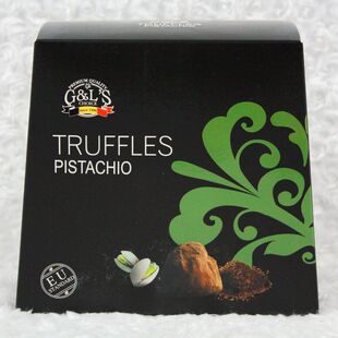  比利时 德菲斯/德菲丝Truffles黑松露巧克力 开心果仁800g 礼盒
