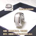 双皇冠超级热卖商品★韩国原版精致镶白贝男士耳环-白色天堂