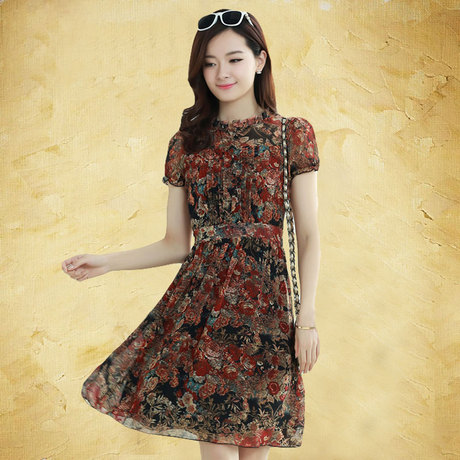 2014新款女<em>夏装女式连衣裙</em>长裙韩版修身公主