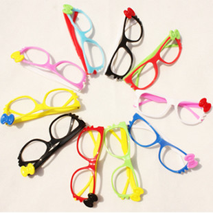 Children hellokitty KT glasses box glasses frame bow Kitty decorative glasses for children surge