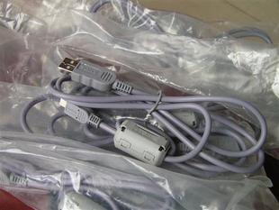 SONY T形梯形mini USB数据线 带大磁环 适用