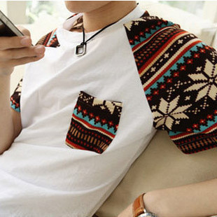 韩版 夏装潮牌半袖...