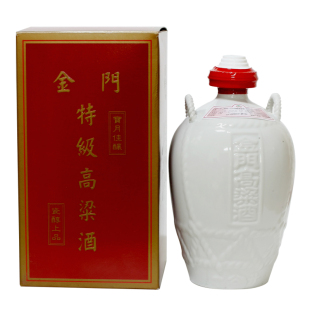  特级台湾金门高粱酒白龙58度1000ML 瓷瓶高梁酒(1kg)原装进口白酒