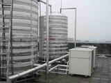 3吨空气源热泵热水器商用热水工程机 5p机+3t保温水箱  5匹机主