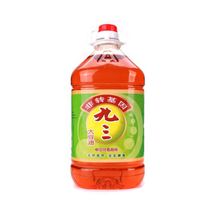  【天猫超市】北大荒集团九三非转基因三级大豆油5L