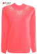 专柜正品鄂尔多斯女式羊绒衫  烫钻<span class=H>羊毛衫</span> 女士特大号羊绒衫