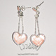 韩网热卖My Girl中爱心耳环
