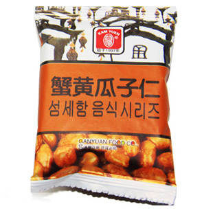  年货 原产地直销 休闲零食 甘源蟹黄瓜子仁 蟹黄味瓜子每60袋免邮