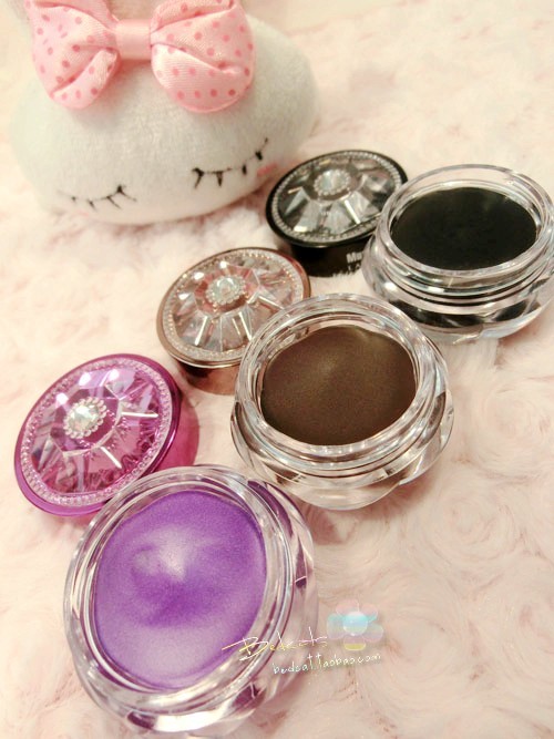 双色 眼线膏 一盒2色  黑+棕 黑+紫