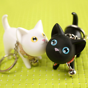 韩国超可爱凯特猫咪公仔钥匙钥匙扣