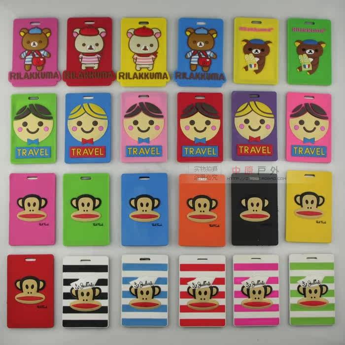 Central Plains outdoor travel goods luggage tags checked tag export Korea Japan wholesale-cum 2