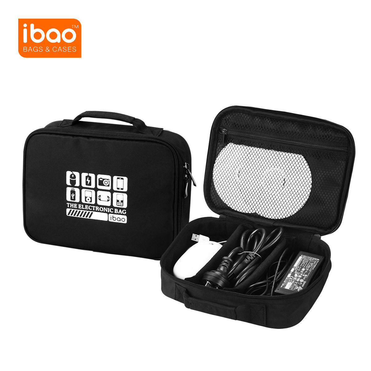 ibao艾堡 笔记本电源包 数码收纳包 多功能 数码包 配件包包邮P02