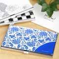 满意礼 青花瓷名片盒 名片夹 名片盒 礼盒装 外事礼品 可印LOGO