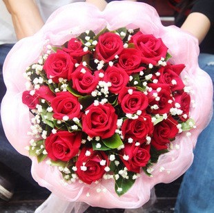大連瓦房店普蘭店訂花送花 19朵紅玫瑰--純愛百分百滿意 七夕節在類目 鮮花速遞/花卉仿真/綠植園藝, 鮮花速遞(同城)中 - 來自Buy2taobao.com提供專業的淘寶代購服務