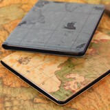 jingpai 苹果 地图 ipad3/2 保护套 超薄皮套 梦想保护壳 送6配件