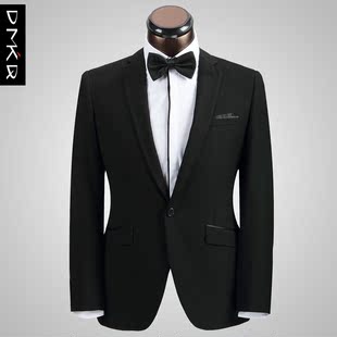  DMKQ 新款 男士西服套装 韩版修身西装 套装 结婚礼服 DM718