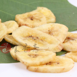  食香斋香蕉干/片 特香特脆 清热润肠 250克 江浙沪闽粤皖4斤包邮