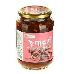  韩国进口 农协蜂蜜红枣茶1000g 韩国农协大枣茶 美容养颜 补气血