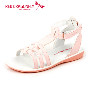  红蜻蜓童鞋 女童鞋小童反季清仓儿童正品罗马鞋凉鞋 51593425