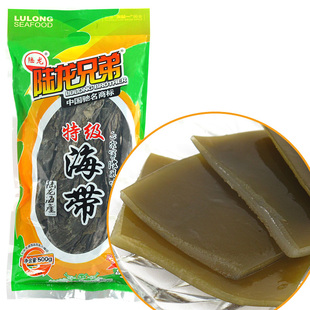  长寿菜【凉拌煲汤，含碘量高】陆龙特级海带 昆布江白菜500g