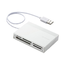日本宜丽客Elecom MR-C24 48合一读卡器+USB集线器