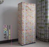 八层无纺布简易鞋架/特价/简易衣柜钢管组装鞋柜/韩式衣橱衣柜