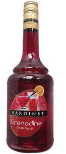  【洋酒】BARDINET GRENADINE 必得利红石榴糖浆700ml