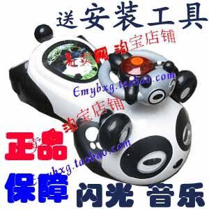 A+B正品童车批发 功夫熊猫扭扭车 音乐儿童摇摆车 宝宝闪光妞妞车