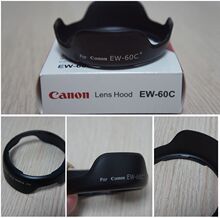 佳能58MM 遮光罩 500D 600D 60D 18-55 镜头 EW-60C 莲花罩可反扣