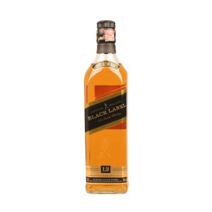  【3件包邮】尊尼获加 黑方威士忌 黑牌 洋酒 700ml 正品特价