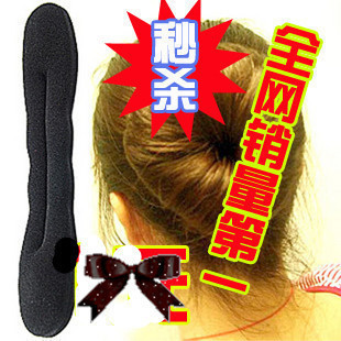 Korean women hair jewelry sponge meatballs spathe tiara hair accessories made by  first bar 20G