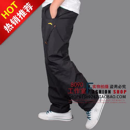 2011春冬款 正品品质 安踏运动裤棉裤 男安踏加网运动长裤 运动裤