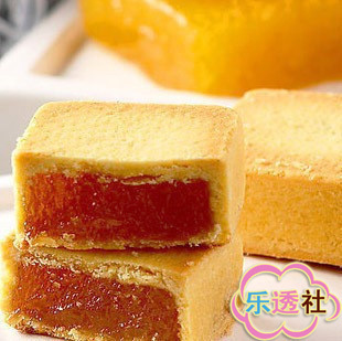  乐透社 台湾风味 果子町园道 台式凤梨酥顶级凤梨酥 小包装30克