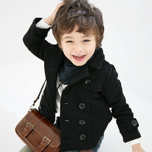 韩版童装潮流翻领双...