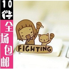 2881  饰品批发 24K镀金防辐射贴/手机贴纸 多款任选