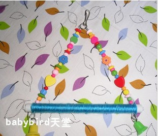 parrot Supplies Climbing Ladder Swing Toys cage Beads Ladder Toysin the Pet/Pet food and supplies , Birds and supplies , Bird appliances (New) , Swing category - from Buy2taobao.com to provide professional Taobao agent buy service