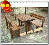 防腐木/户外桌椅套装 烧烤桌椅酒吧桌椅 休闲桌椅 庭院实木家具8