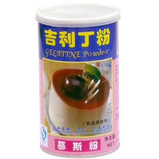  朱师傅 吉利丁粉/明胶粉/慕斯粉/鱼胶粉 烘焙原料 150克 家庭装