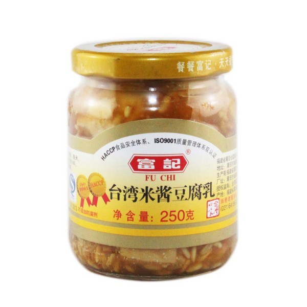 豆腐乳 潮汕特产 富记 台湾米酱豆腐乳 风味 佐粥佳品 250g在类目 粮油米面/南北干货/调味品, 调味品/果酱/沙拉, 豆腐乳中 - 来自Buy2taobao.com提供专业的淘宝代购服务