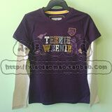 代购 小熊 专柜 正品 TEENIE WEENIE 彩色字母 长袖 T恤 rw96832