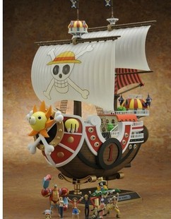正版万代海贼王船模型 千阳号桑尼号 新世界 拼装 黄金梅丽号