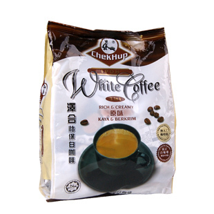  马来西亚泽合怡保白咖啡原味3合1 40g*15包(600g)马版 6省2包包邮